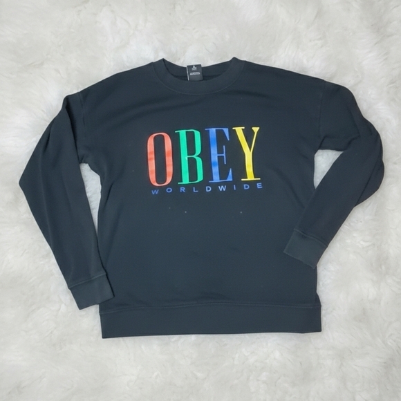 Obey Other - 4/20$ Obey Black Sweater